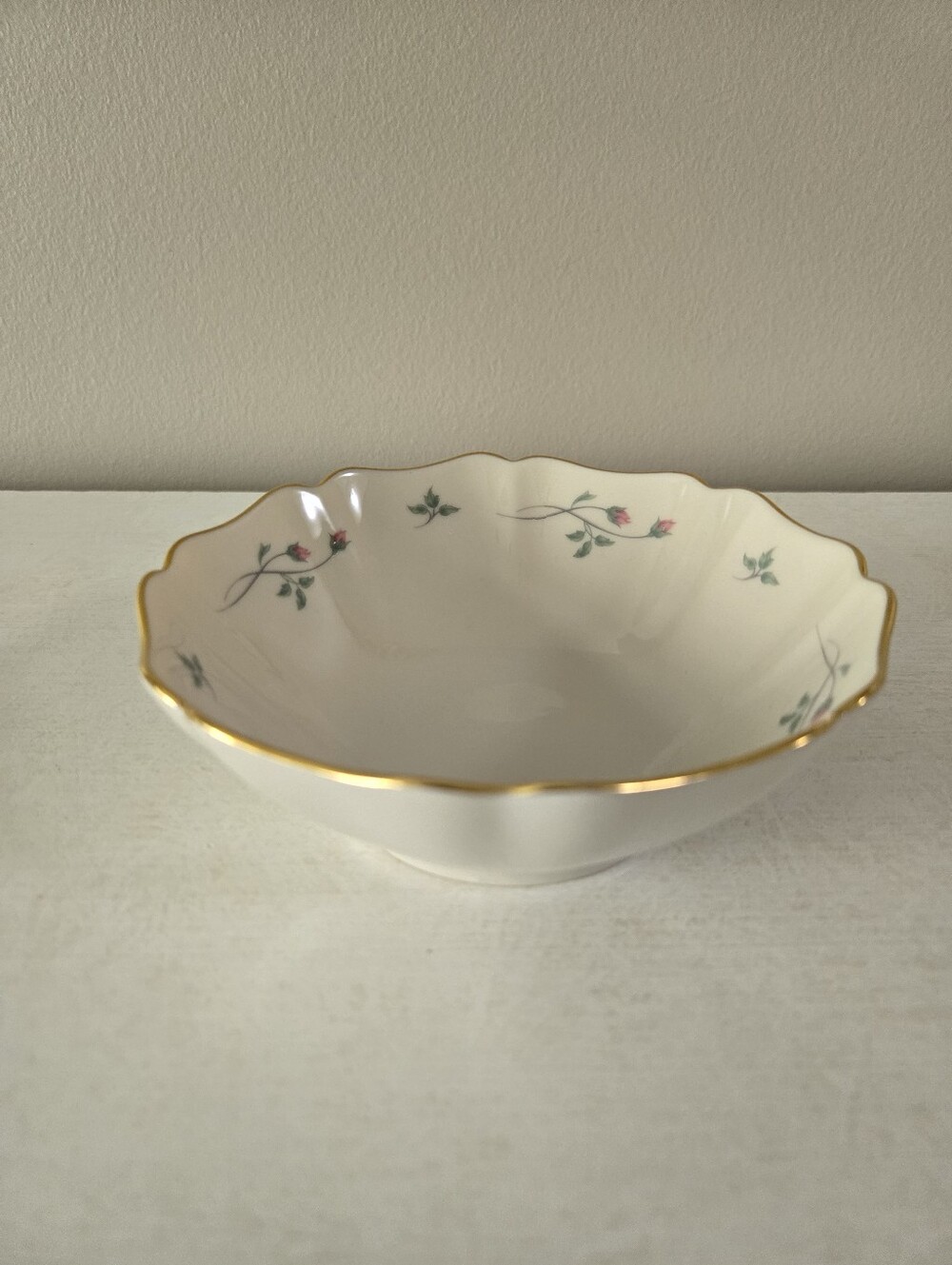 Lenox Rose Manor Scalloped Small Accent Bowl